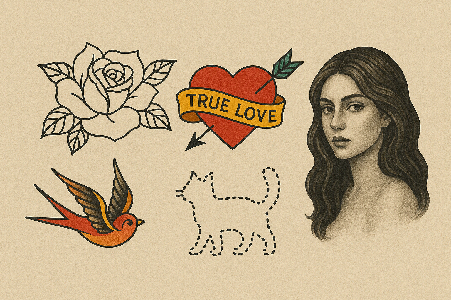 انواع سبک های تتو ، کدام سبک برای شما مناسب است؟